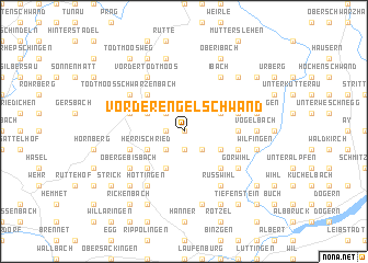 map of Vorder Engelschwand