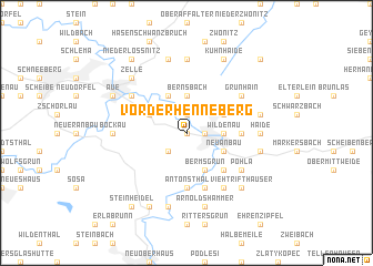 map of Vorderhenneberg