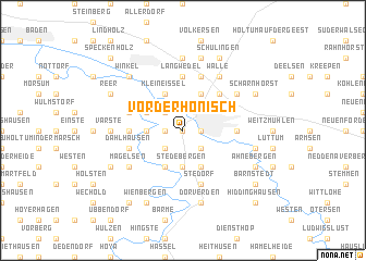 map of Vorderhönisch