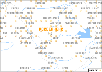 map of Vorderkehr