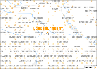 map of Vorderlangert