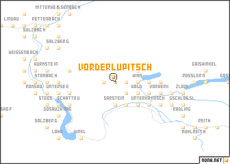 map of Vorder-Lupitsch