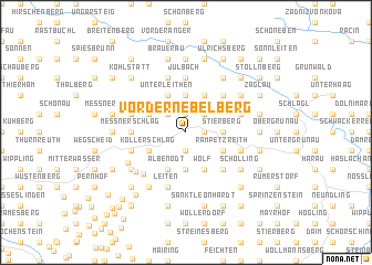 map of Vordernebelberg