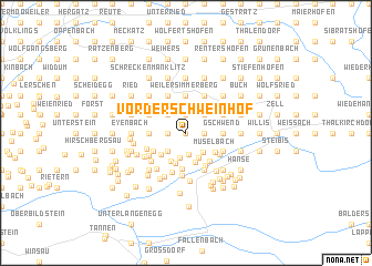 map of Vorderschweinhöf