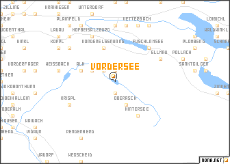 map of Vordersee