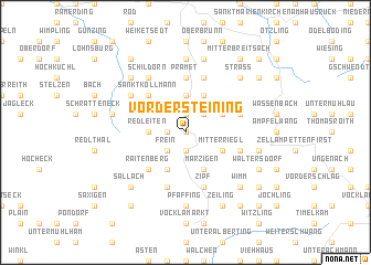 map of Vordersteining