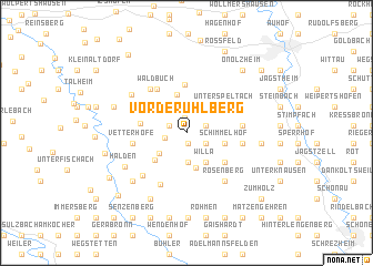 map of Vorderuhlberg