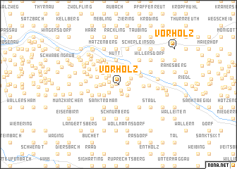 map of Vorholz