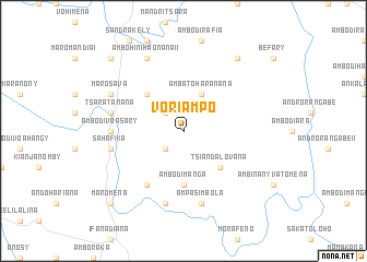 map of Voriampo