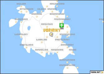 map of Voririky