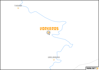 map of Vorkeros