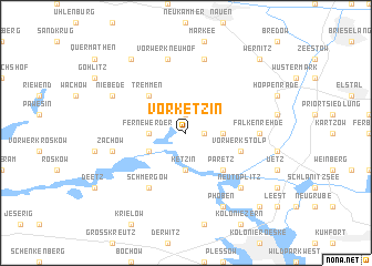 map of Vor Ketzin