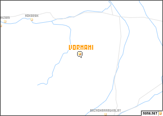 map of Vormamī