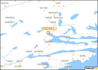 map of Vormeli