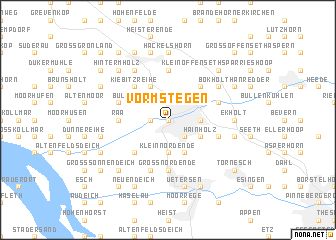 map of Vormstegen