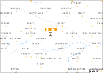 map of Vorne