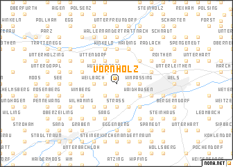 map of Vornholz