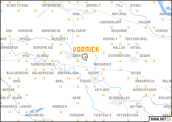 map of Vornick