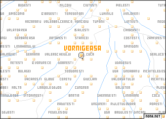 map of Vornigeasa