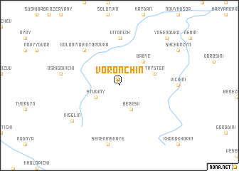 map of Voronchin