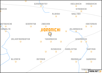 map of Voronichi