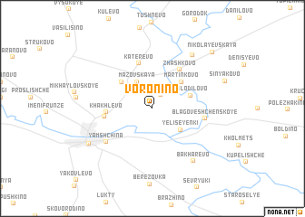 map of Voronino