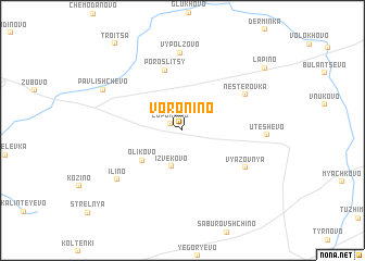 map of Voronino