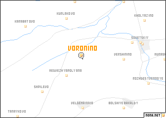 map of Voronino