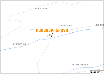 map of Vorono-Pashnya