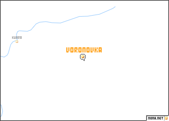 map of Voronovka