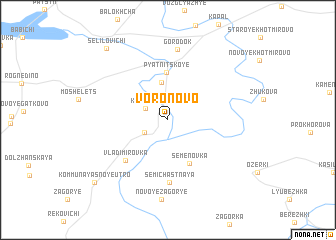 map of Voronovo