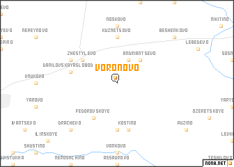 map of Voronovo