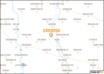 map of Voronov