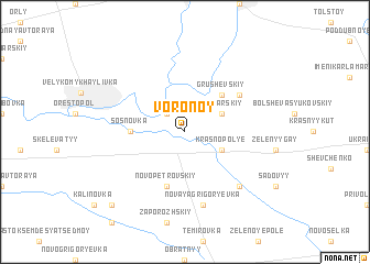 map of Voronoy