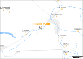 map of (( Vorontsov ))