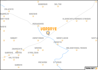 map of Voron\