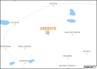 map of Voron\