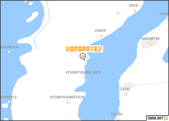 map of Voropayev