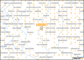 map of Vorort