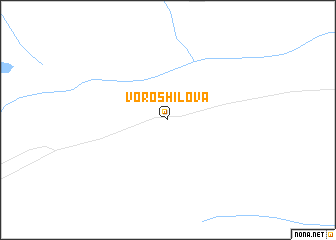 map of Voroshilova