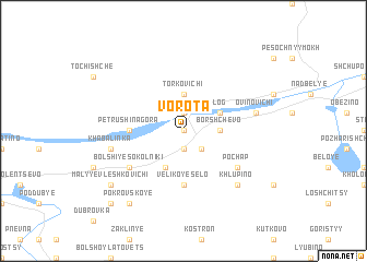 map of Vorota