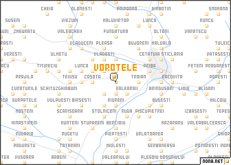 map of Vorotele