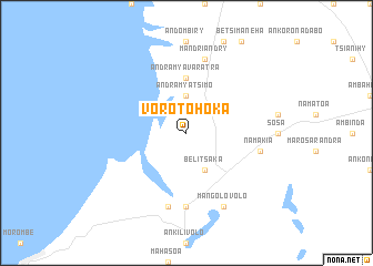 map of Vorotohoka