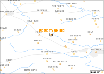 map of Vorotyshino