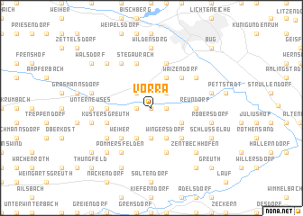 map of Vorra