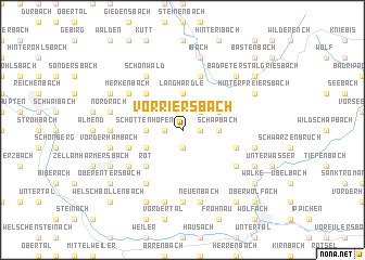 map of Vor Riersbach