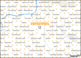 map of Vorsenpoel