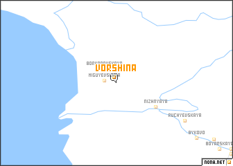 map of Vorshina