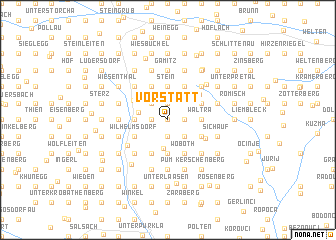 map of Vorstatt