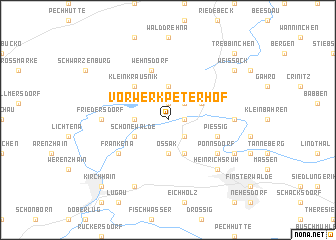 map of Vorwerk Peterhof